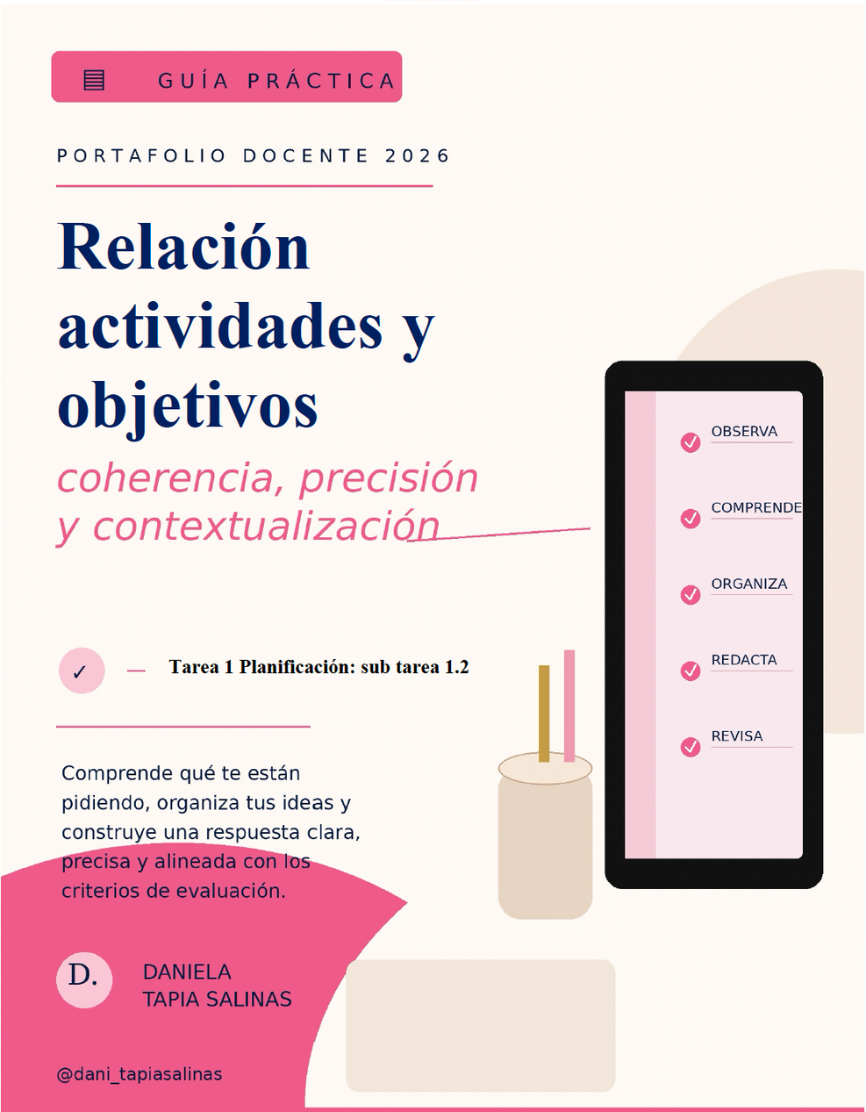 1.1 Planificación de las experiencias de aprendizaje