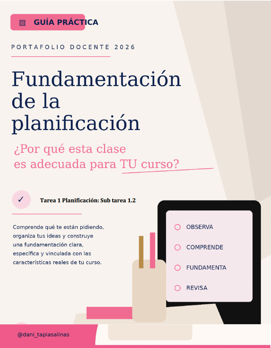 1.2 Fundamentación de la Planificación